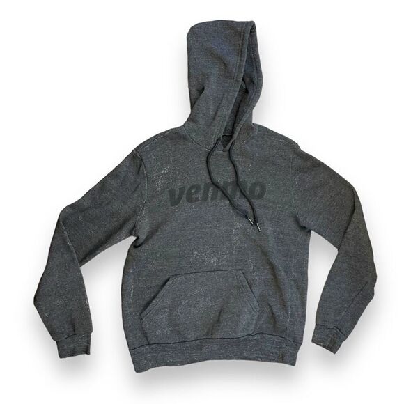 Alternative Heather Gray Venmo Hoodie Sz M - Picture 1 of 12